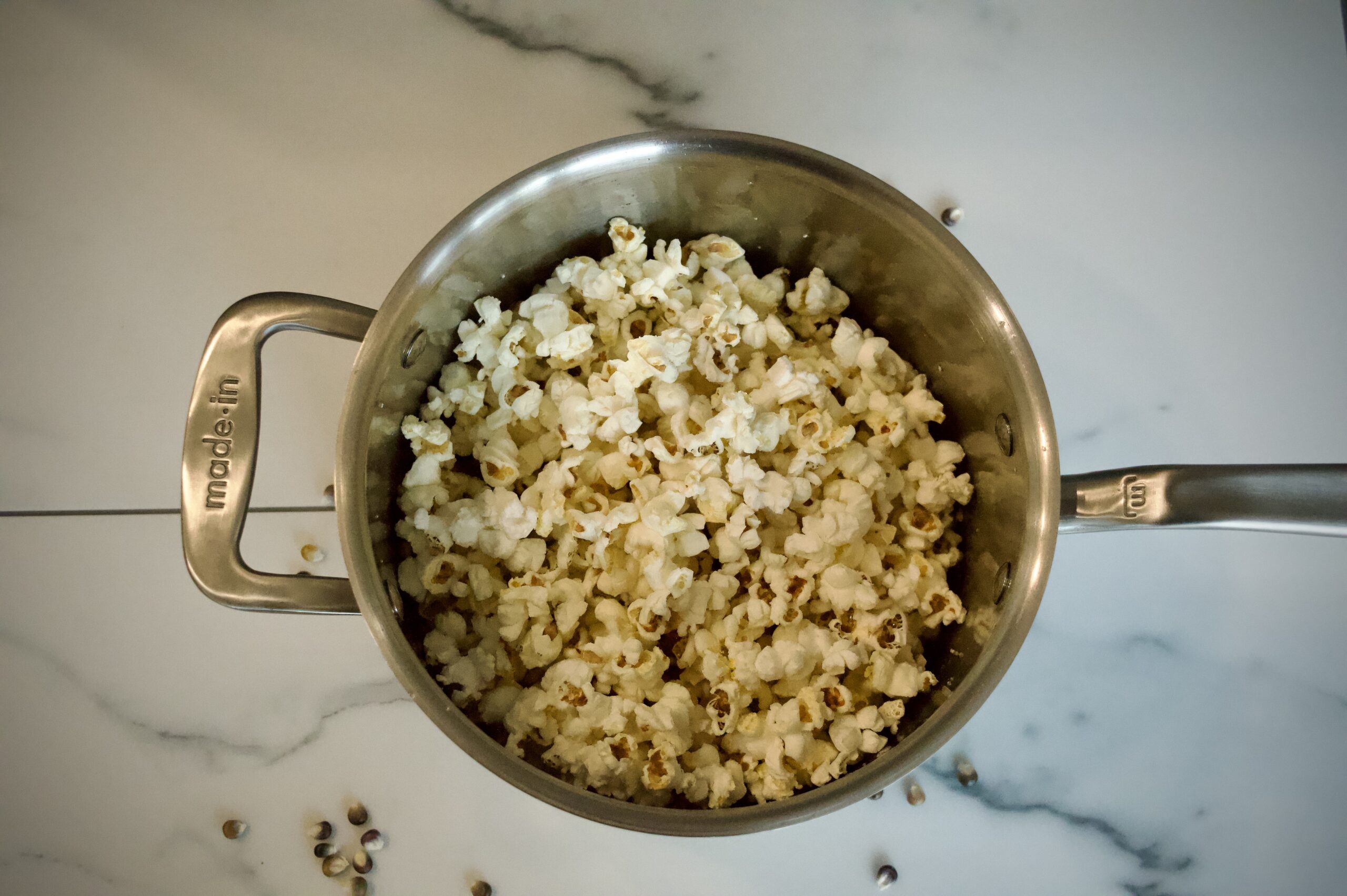 Recipes For Kids - Popcorn popped